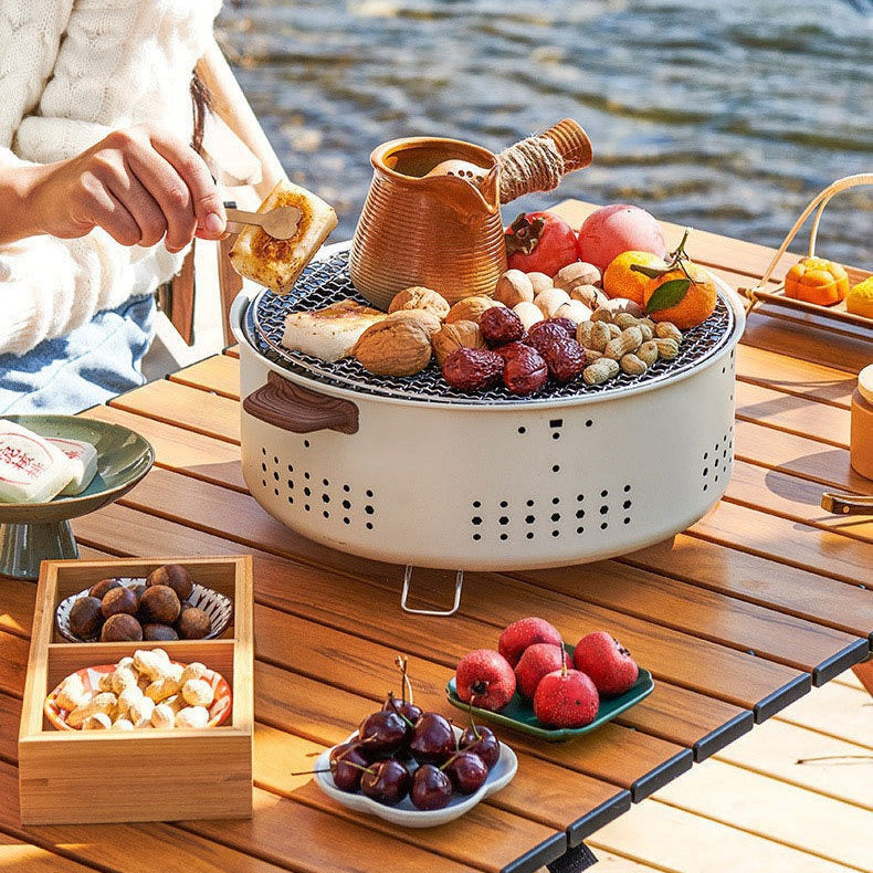 Outdoor Round Barbecue Grill