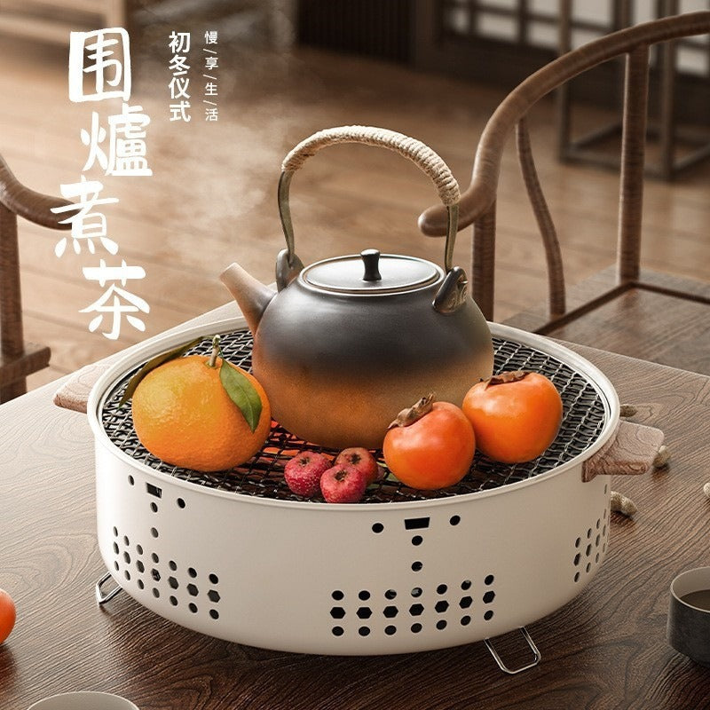 Outdoor Round Barbecue Grill
